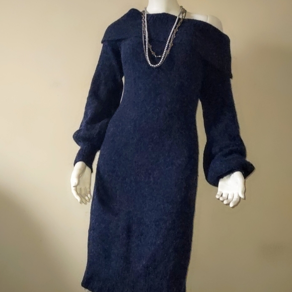 Designer Remix Charlotte Eskildsen Sierra Wool Dress - Picture 4 of 11